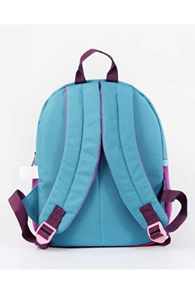 United Colors Of Benetton Gökkuşağı Desenli 2'li Anaokul Çantası Seti (Anaokul Sırt Çantası - Çift Gözlü Kalem Kutusu)