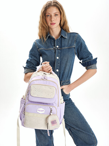 Pierre Cardin 07Pc2824 Mor Okul Sırt Çantası