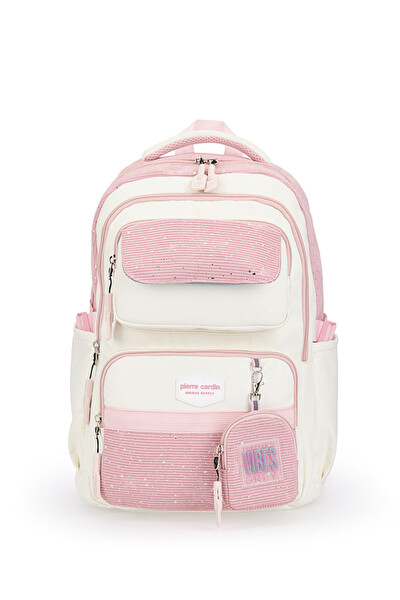 Pierre Cardin 07Pc2824 Pembe Okul Sırt Çantası