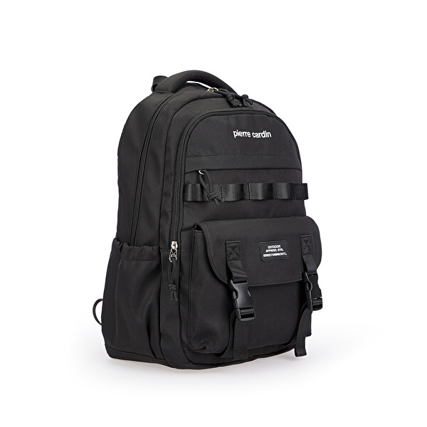 Pierre Cardin Okul Sırt Çantası Siyah 07PCK2318-S