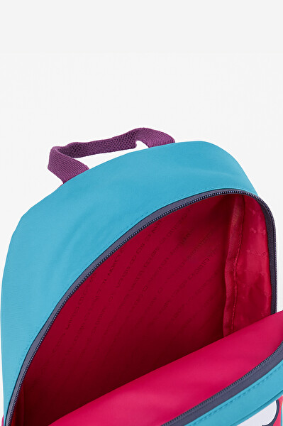 United Colors Of Benetton Gökkuşağı Üçlü Anaokul Çantası Seti - Anaokul Çantası-Çift Gözlü Kalem Kutusu-Matara Yeşil