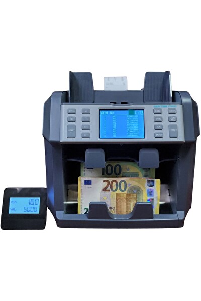 Semtom ST-4025 Çift Katlı Kendinden Printerlı Profesyonel Para Sayma Makinesi
