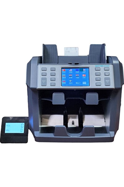 Semtom ST-4025 Çift Katlı Kendinden Printerlı Profesyonel Para Sayma Makinesi