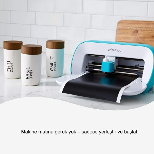 Cricut Joy Smart Kalıcı Vinil Folyo 4’lü Renk Seti 14x122 CM (Gümüş - Beyaz - Altın - Siyah)