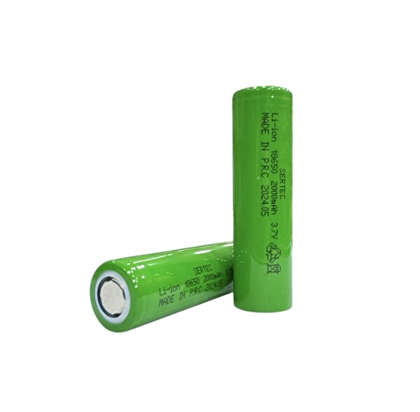Evimdeyokyok 18650 3.7V 2000 Mah 1C Li-Ion Şarjlı Pil