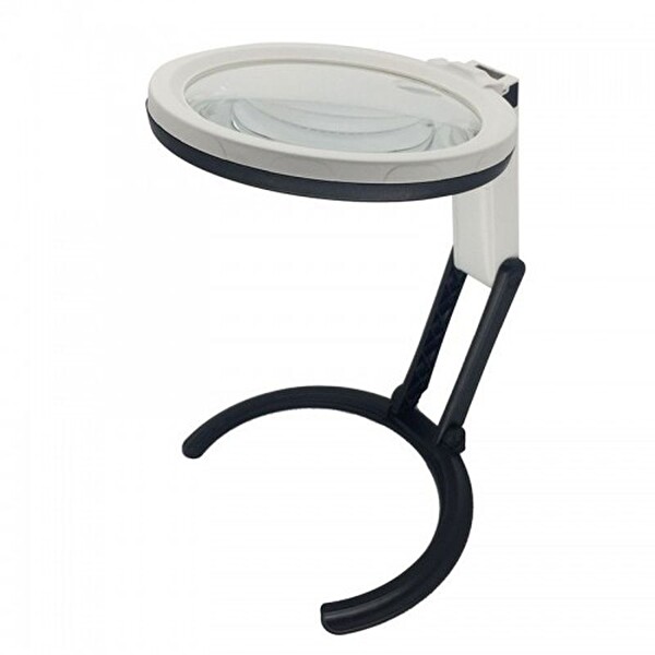 Evimdeyokyok 2X5X120 MM 10 Ledli Masaüstü Büyüteç