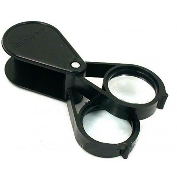 Evimdeyokyok 20X30 2K-30 MM Çift Optik Lens Katlanan Cep Büyüteç
