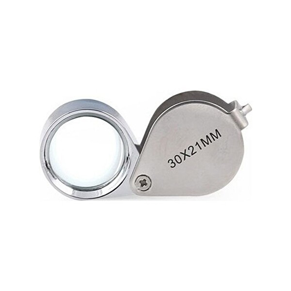 Evimdeyokyok 30X21 Full Çelik Kaplı Büyüteç Lüp