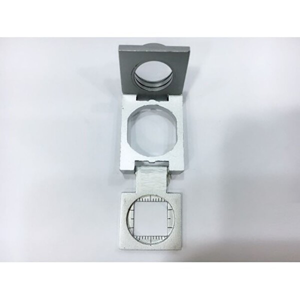 Evimdeyokyok TH-9008A 1CM Full Çelik Kaplı Katlanabilir Büyüteç