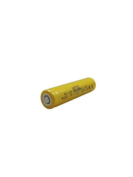 Evimdeyokyok 1.2V 600 Mah - N Boy - Ni-CD Şarjlı Pil - (Başsız / Flat Head)
