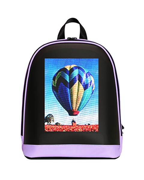 Reyo PixelBag Mini Led Çocuk Çantası Pembe