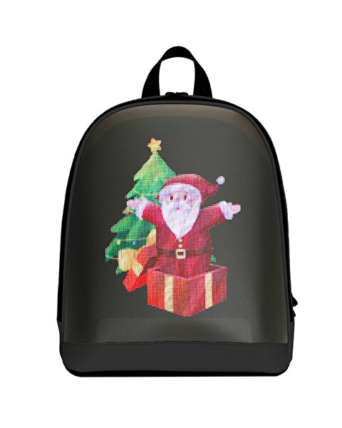 Reyo PixelBag Mini Led Çocuk Çantası Siyah