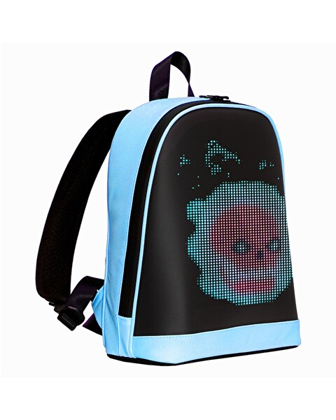 Reyo PixelBag Mini Led Çocuk Çantası Açık Mavi