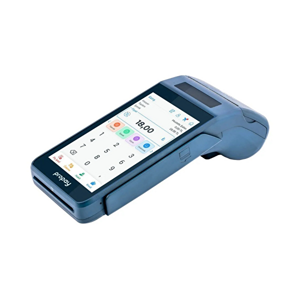 Propay P1000-ECR Android Yazar Kasa Pos - Koruyucu Silikon Kılıf Hediye