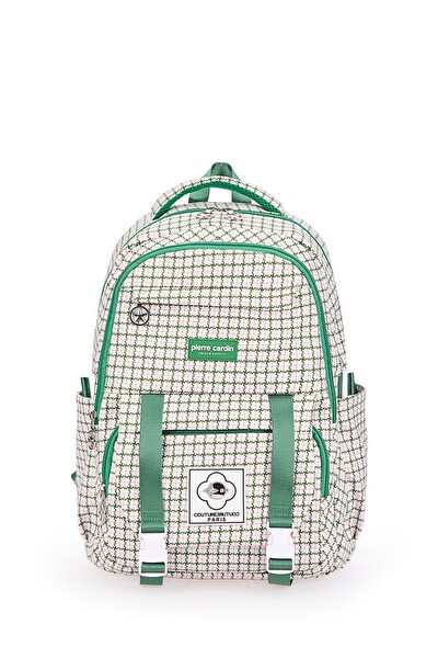 Pierre Cardin 07Pc17733-Ysl Okul Sırt Çantası Yeşil