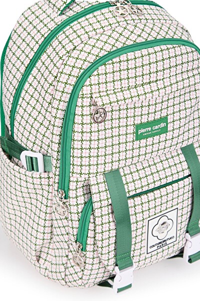 Pierre Cardin 07Pc17733-Ysl Okul Sırt Çantası Yeşil