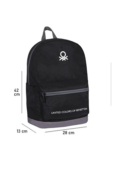 United Colors Of Benetton 70419 Casual Sırt Çantası Siyah