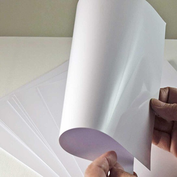 Ofisomi Kuşe Kağıt A4 Parlak Çift Taraflı 300 Gr/m² 50 Adet Paket - Tüm Yazıcılarla Uyumlu