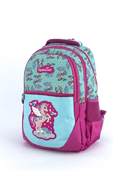 Relxion İlkokul Çantası Beslenmeli Unicorn 1350