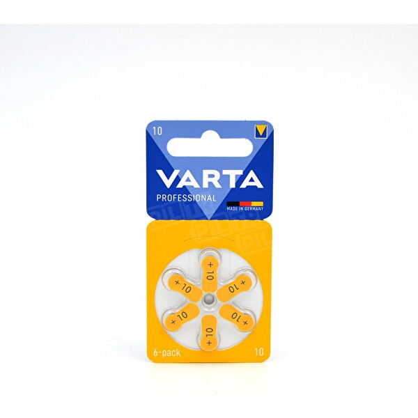 Varta İşitme Cihazı Pili No: 10 - 60 Adet