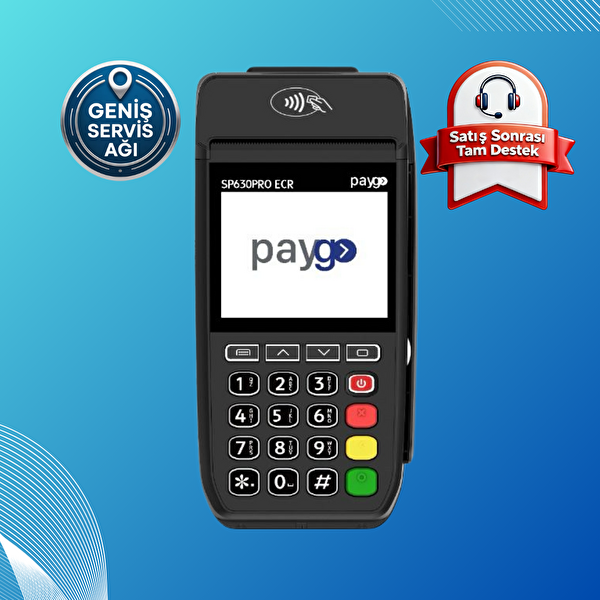 Paygo SP630 PRO 4G Yeni Nesil Mobil Yazar Kasa POS - Kurulu Gönderim