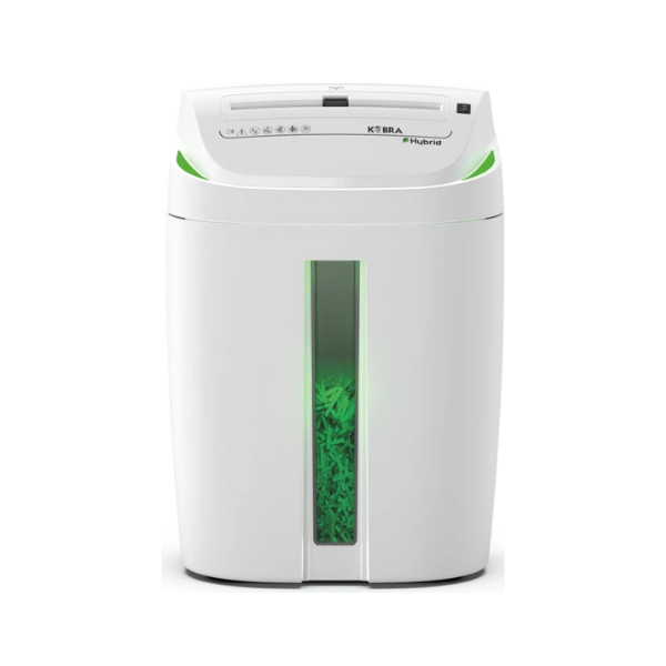 Kobra S4-HYBRID 3.8 MM Düz Kesim Evrak Imha Makinesi 40 Litre