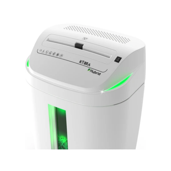 Kobra S4-HYBRID 3.8 MM Düz Kesim Evrak Imha Makinesi 40 Litre
