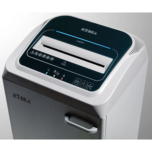 Kobra 260 TS HS E/S 0.8 x 9.5 mm Çapraz Kesim Evrak İmha Makinesi 80 Litre