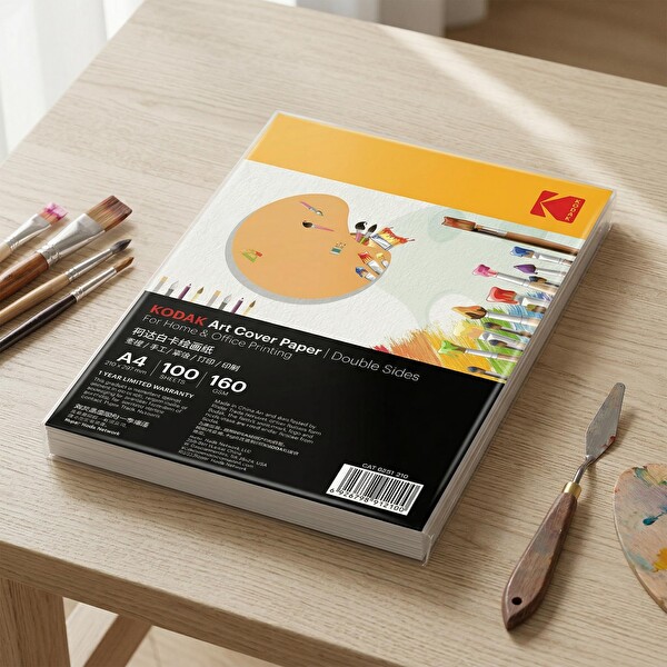Kodak Art Cover Paper 160GSM- Çift Yüzey / A4-100 Adet