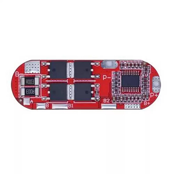 Aspilsan 5 Adet Li-ion Pil 5S 25A BMS 21 Volt 1 Amper Adaptör ve 5.5x2.5 Dişi Soket