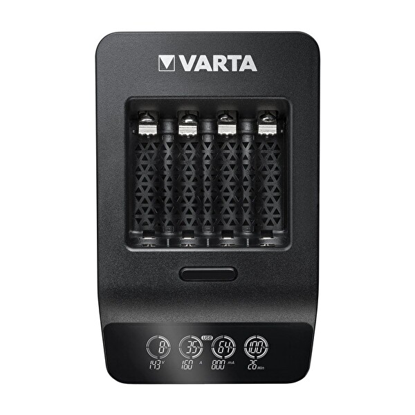 Varta 57684 LCD Smart Pil Şarj Aleti - 4x Aa 2100 Mah