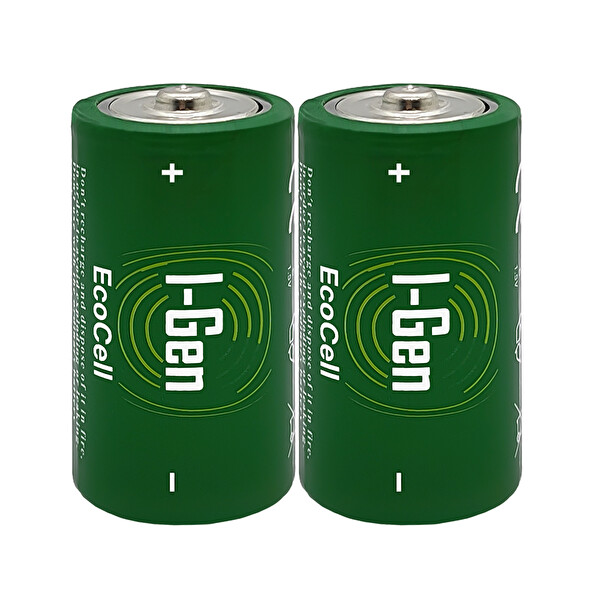 I-Gen Batteries R14 Ecocell C Boy Pil 1.5V Orta Boy Pil 2'li Paket