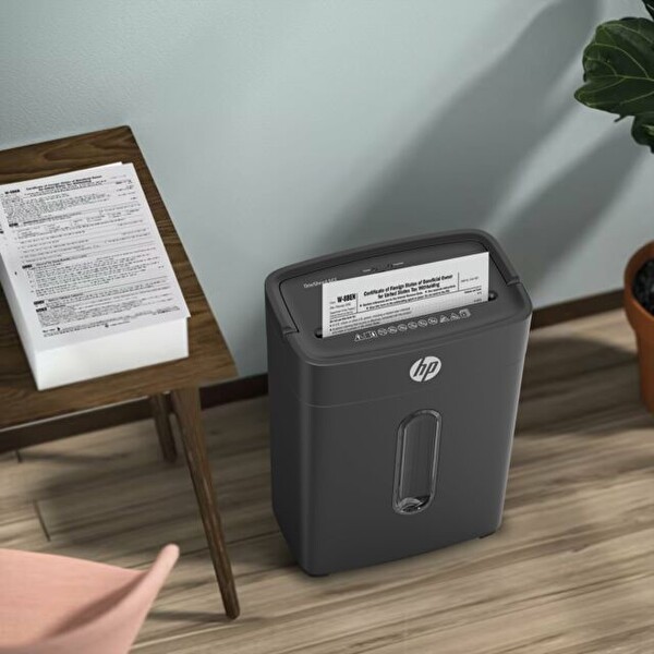 HP Oneshred 6CC Evrak İmha Makinesi Kağıt Kırpma Makinesi - Çapraz Konfeti Kesim 5x14 MM 14L