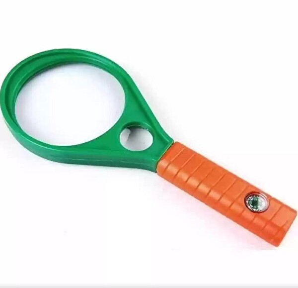 ZHL Tools ZH560 Optik El Büyüteç 65 MM 6X 4X Pusulalı Büyüteç