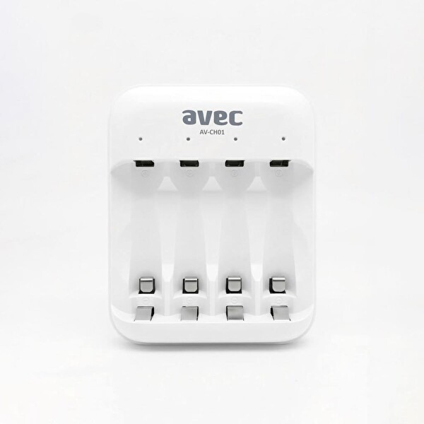Avec AV-CH01 USB Hızlı AA / AAA 4'lü Pil Şarj Cihazı