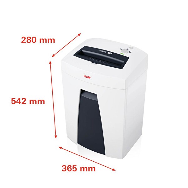 HSM Securio C18 1.9X15 MM Çapraz Kesim 25 L Evrak İmha Makinesi