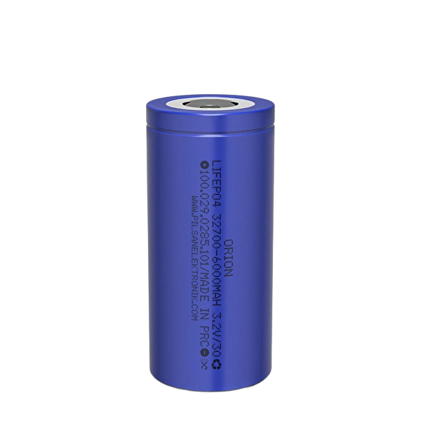 Orion IFR32700 3.2V 6000mAh LiFePO4 Pil 100 Adet