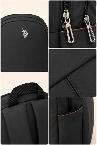 U.S. Polo Assn. Unisex Günlük Sırt Çantası Hafif Geniş Hacimli Çok Bölmeli Okul İş ve Seyahat Çantası