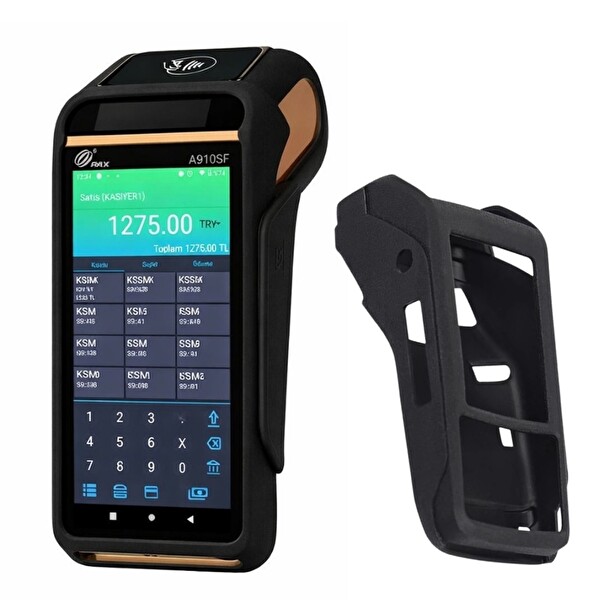 Pax A910SF Android YazarkasaPOS ve Silikon Kılıf