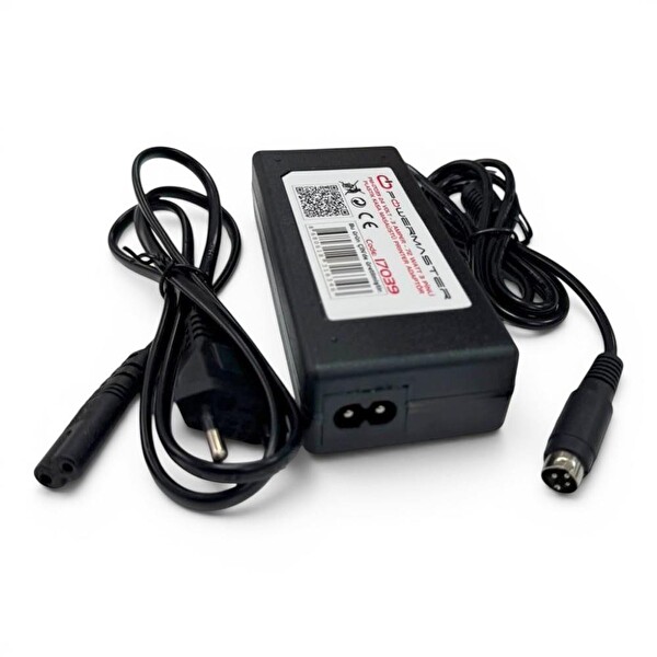 Powermaster 24Volt 3Amper 3 Pinli Barkod Yazıcı Adaptörü 24V 3A