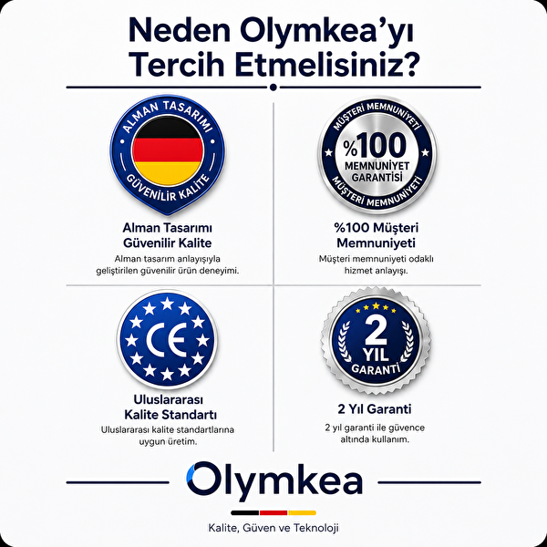 Olymkea A4 Laminasyon Filmi 100 Mikron - 100 Adet - 216 × 303 MM