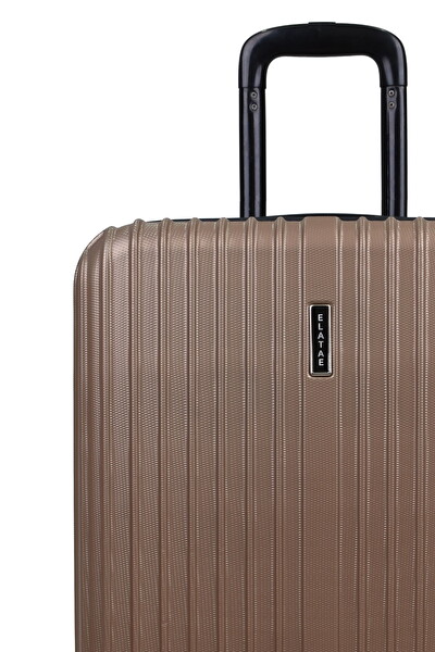 Elatae 1020 Büyük - Orta Boy ve Makyaj 3'lü Valiz Seti