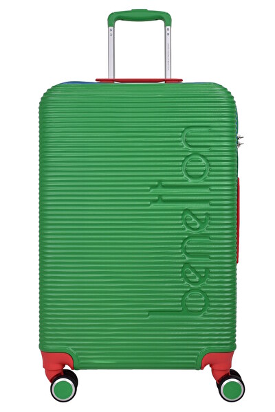 United Colors Of Benetton BNT500 Lux ABS Yeşil 3'lü Valiz Seti