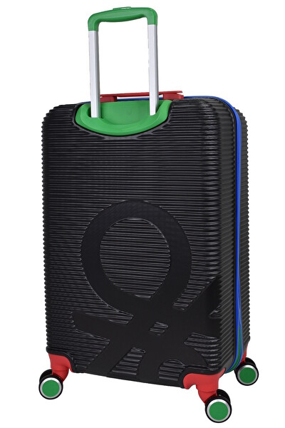 United Colors Of Benetton BNT500 Lux ABS Siyah 3'lü Valiz Seti