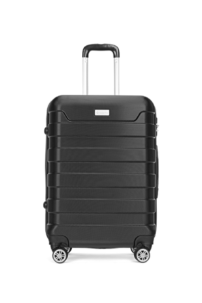 Dossimo Nova Unisex 64 CM Siyah Orta Boy Valiz