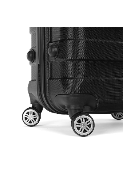 Dossimo Nova Unisex 64 CM Siyah Orta Boy Valiz
