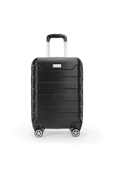 Dossimo Nova Unisex 55 CM Siyah Kabin Boy Valiz