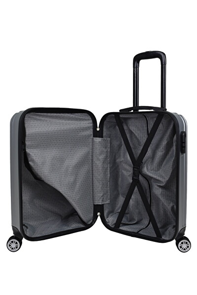 Elatae ABS 1020 Gri Kabin Boy Valiz