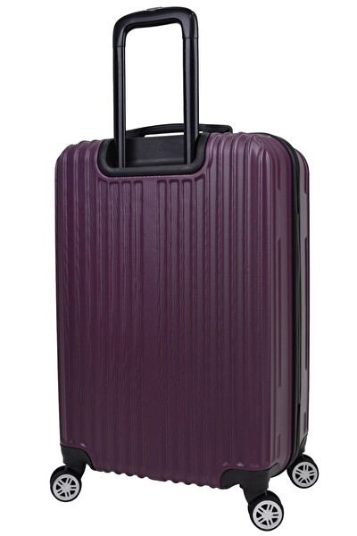 Elatae 1020 ABS Mor Büyük Boy Valiz