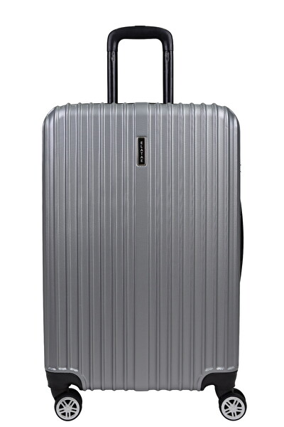 Elatae 1020 ABS Gri Orta Boy Valiz